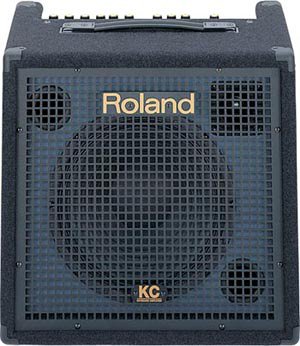 【中古】(未使用品) Roland 4チャンネル ステレオ ミキシング キーボード アンプ KC-350