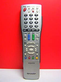 【中古】 シャープ テレビリモコン GA661WJSA