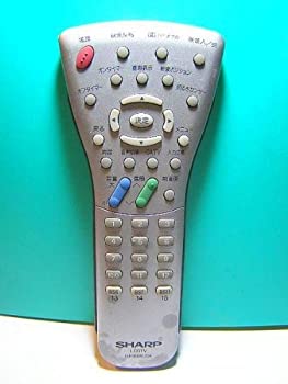 【中古】 シャープ LCDTVリモコン GA166WJSA 【中古】 シャープ LCDTVリモコン GA166WJSA