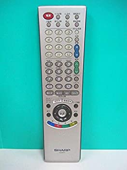 【中古】 シャープ LCDTVリモコン GA171WJSA