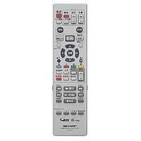 【中古】(未使用品) シャープ[SHARP] オプション 消耗品 【0046380160】 DVD用 リモコン