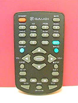 【中古】 GAUDI DVDリモコン GHV-PDV740