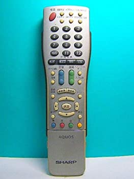 【中古】 シャープ テレビリモコン GA366WJSA