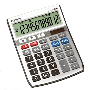 【中古】 Canon キャノン 電卓千万単位シリーズ 12桁 LS-121TU