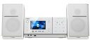 【中古】 JVCケンウッド ビクター iPod対応&ワンセグ対応オーディオシステム ホワイト NX-TC3-W