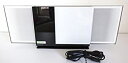 【中古】 Panasonic パナソニック コンパクトステレオシステム D-dock ホワイト SC-HC37-W