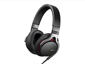 【中古】 SONY 密閉型ヘッドホン ハイレゾ音源対応 iPhone/iPod/iPad対応リモコン・マイク付 ブラック MDR-1R/B