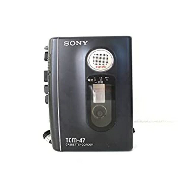 【中古】 SONY カセットコーダー TCM-47
