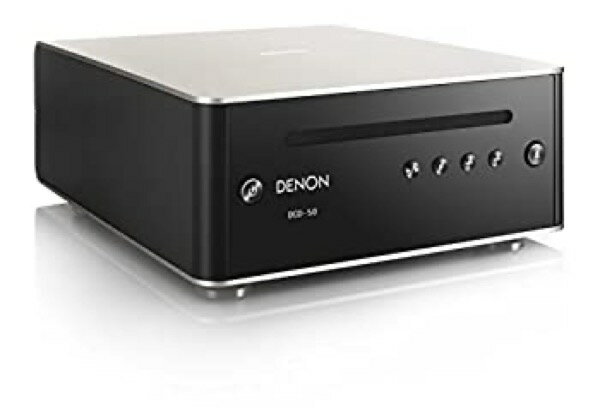 【中古】 デノン Denon DCD-50 CDプレーヤー D/Aコンバーター搭載 MP3/WMAファイル再生対応 プレミアムシルバー DCD-50SP