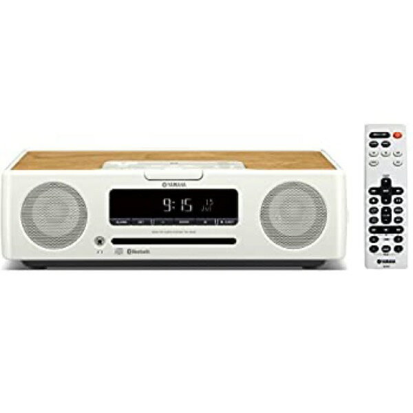 【中古】 ヤマハ デスクトップオーディオシステム CD/USB/ワイドFM AMラジオ/Bluetooth クロックオーディオ ホワイト TSX-B235 (W)