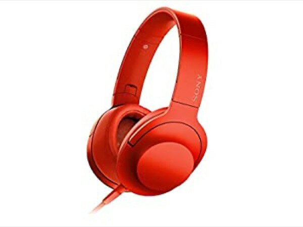 Sound-Isolating Type - 【中古】 ソニー ヘッドホン h.ear on MDR-100A : ハイレゾ対応 密閉型 シナバーレ