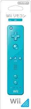 【中古】 Wiiリモコン (アオ) ( Wiiリモコンジャケット 同梱)