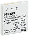 【中古】 PENTAX 充電式リチウムイオンバッテリー D-LI8 39120