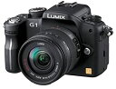 【中古】 パナソニック デジタル一眼カメラ LUMIX (ルミックス) G1 レンズキット コンフォートブラック DMC-G1K-K