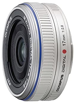 OLYMPUS パンケーキレンズ M.ZUIKO DIGITAL 17mm F2.8 シルバー(中古品) b002cvta1u.jpg