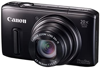 【中古】 Canon キャノン デジタルカメラ PowerShot SX260HS 光学20倍ズーム GPS機能 PSSX260HS