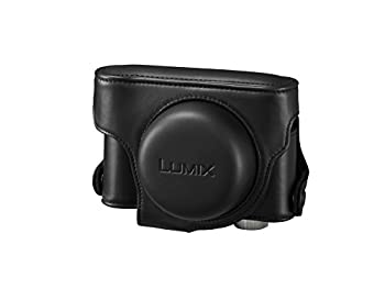 【中古】 パナソニック デジタルカメラケース LUMIX LX7専用本革ケース ブラック DMW-CLX7-K