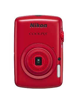 【中古】 Nikon ニコン デジタルカメラ COOLPIX S01 超小型ボディー タッチパネル液晶 レッド S01RD