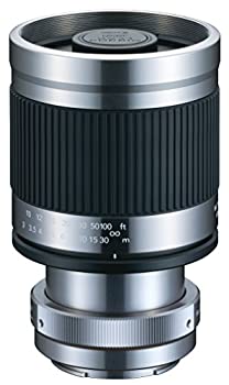 【中古】 Kenko ケンコー 望遠レンズ ミラーレンズ 400mm F8 マニュアルフォーカス フード付属 ソニーαE用 チタン
