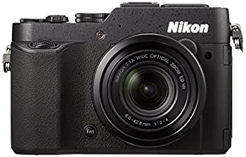【中古】 Nikon ニコン デジタルカメラ COOLPIX P7800 大口径レンズ バリアングル液晶 ブラック P7800BK