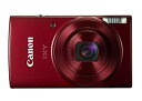 【中古】 Canon キャノン デジタルカメラ IXY 190 レッド 光学10倍ズーム IXY190RE