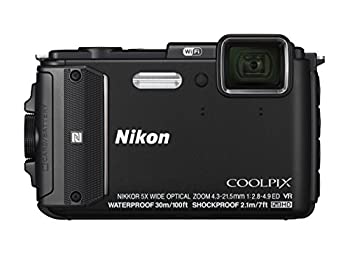 【中古】(未使用品) Nikon ニコン デジタルカメラ COOLPIX AW130 ブラック BK