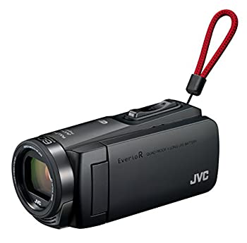 【中古】 JVC KENWOOD ビデオカメラ Everio R 防水 防塵 Wi-Fi 64GB マットブラック GZ-RX670-B