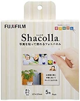 【中古】 FUJIFILM 富士フイルム 壁アルバム 用 フォトパネル shacolla (シャコラ) 127 マシカク 5パック
