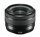 【中古】 FUJIFILM 富士フイルム 交換レンズXC15-45mmブラック XC15-45MMF3.5-5.6OIS PZ B