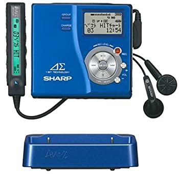 【中古】 シャープ ポータブルMDレコーダー ブルー アウヴィ MD-DR77-A 【中古】 シャープ ポータブルMDレコーダー ブルー アウヴィ MD-DR77-A