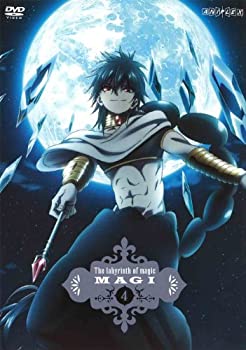 【中古】 マギ 4 (通常版) [DVD]