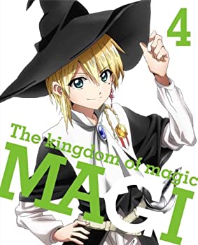 TV Anime - 【中古】 マギ The kingdom of magic 4 (完全生産限定版) [DVD]