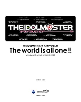 [중고] THE IDOLM @ STER 5th ANNIVERSARY The world is all one!! Blu-ray BOX 첫회 생산 한정판