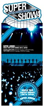 【中古】 SUPER JUNIOR WORLD TOUR SUPER SHOW4 LIVE in JAPAN (DVD5枚組) (初回限定生産盤)