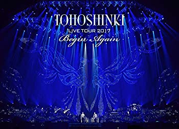 【中古】 東方神起 LIVE TOUR 2017 ~Begin Again~ (DVD3枚組) (初回生産限定盤) (ICカードステッカー付)