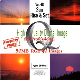 【中古】(未使用品) High Quality Digital Image for Professional Vol.48 Sun Rise & Set