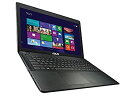 【中古】 ASUS エイスース ノートパソコン X552LAV-B-S Windows8.1 64bit 15.6インチ 4G 750GB ブラック