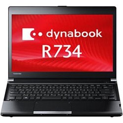 【中古】 ノートパソコン 東芝 dynabook R734 K PR734KAA187AE73 Core i5 4300M 2.60GHz 4GB 320GB DVDSマルチ