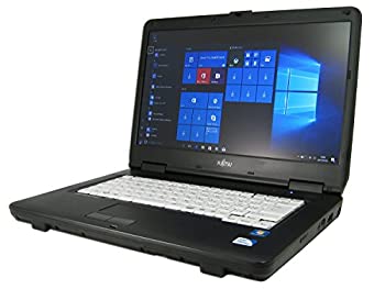 【中古】 富士通 LIFEBOOK A540 B FMVNA3SE celeron 900 @ 2.2GHz 4GB 160GB DVDスーパーマルチ【OS Windows10】