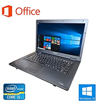 【中古】 【Win 10】TOSHIBA B552 第三世代Core i5-3230M 2.5GHz メモリ 4GB HDD 320GB DVDドライブ SDカードスロット