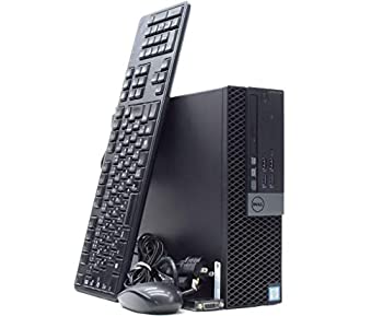 【中古】(未使用品) Dell デル OptiPlex 7040 SFF Core i7-6700 3.40GHz 8GB 1TB HDD HDMI DisplayPort x2 アナログRGB DVD+-RW Windows10 Pro 64bit