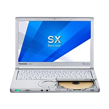 【中古】 Panasonic パナソニック Let's note CF-SX3EDHCS Windows7 Pro 32bit 12.1インチ Corei5 4GB 320GB HDD DVDスーパーマルチ 無線LAN Bluetooth