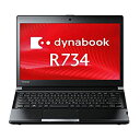 yÁz dynabook _CiubN R734 M PR734MAA137AD71 Core i5 4310M 2.7GHz HDD 320GB 13.3C` ubN