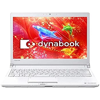 【中古】 東芝 13.3型ノートパソコン dynabook RX73 プラチナホワイト PRX73DWPBJA