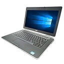 【中古】 【Win 10】Dell E6420 次世代Core i5 2.5GHz メモリー8GB HDD 320GB DVDスーパーマルチ HDMI 14インチ 無線