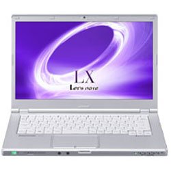 NEC - 【中古】 Let's note レッツノート LX5 CF-LX5ADHKS Core i5 6300U 2.4GHz HDD 320GB 14インチ シルバー