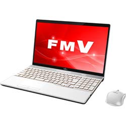【中古】 富士通 FUJITSU ノートPC LIFEBOOK AH52 C2 FMVA52C2WB プレミアムホワイト Win10 Home Core i5 15.6インチ