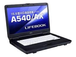 【中古】 Windows10 15.6インチ Fujitsu 富士通 FMV A540 AX ノートパソコン Celeron 900 4GB 160GB DVD