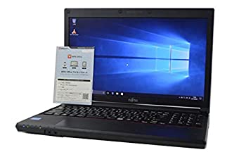 【中古】 ノートパソコン 富士通 FMV LIFEBOOK A573 第3世代 Core i3 3120M HD 15.6インチ 8GB 500GB DVDマルチ テンキー付フルキーボード
