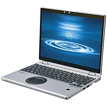 【中古】 Panasonic パナソニック CF-QV8NDMQR シルバー＆ブラック Let''s note QV8シリーズ 12.0型液晶